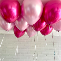 Хром розовый/гранат - 15шт